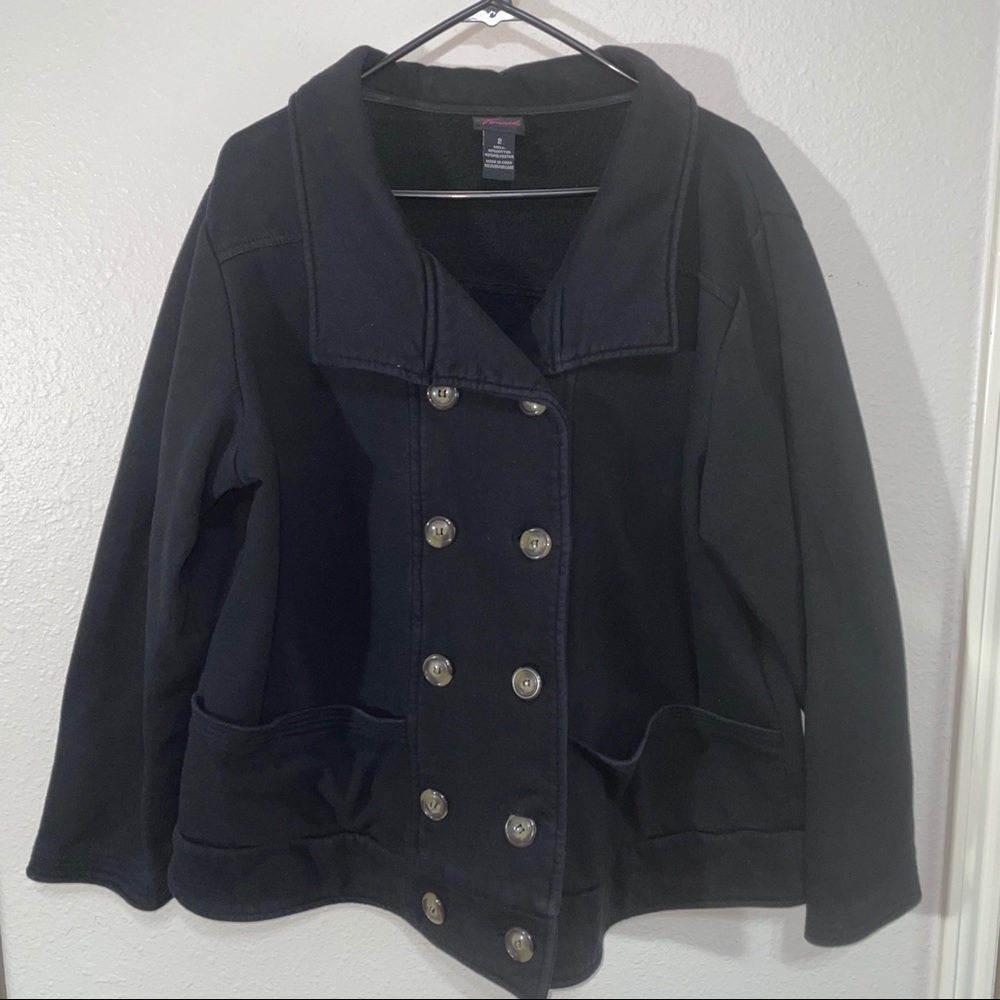 Torrid Fleece Lined Coat Size 2
